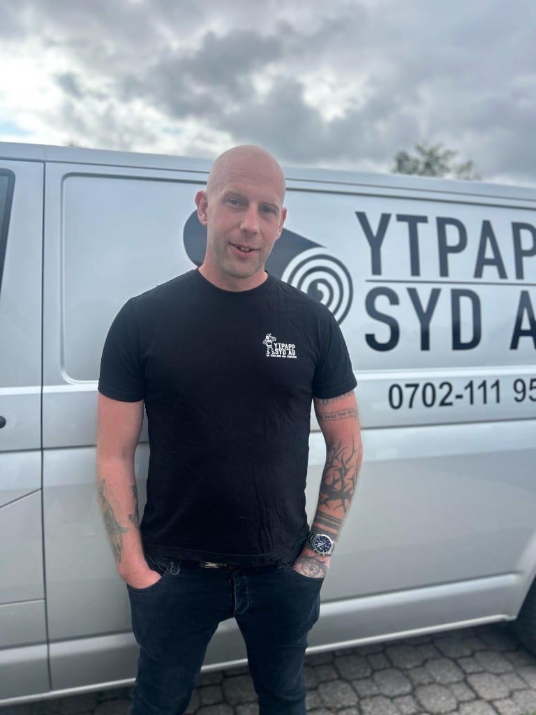 Tobias Björk – Ansvarig Stockholm på Ytpapp Syd
